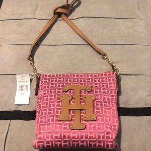 NEW!!! Tommy Hilfiger pink crossbody
